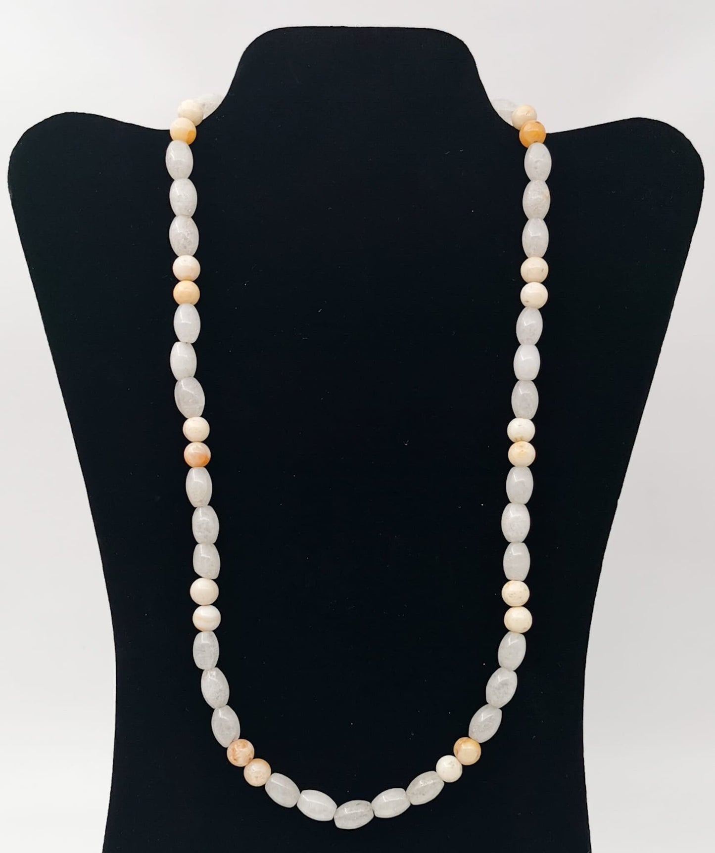 Mixed Agate And Jasper Beaded Necklace - Strings Handmade