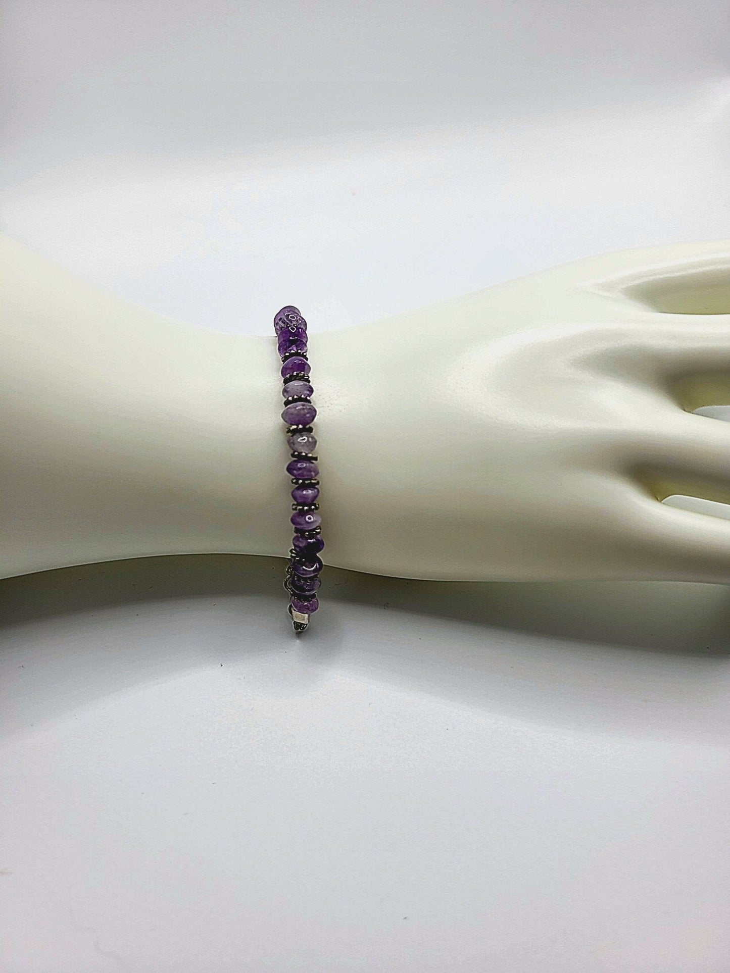 Purple Jasper Bracelet - Strings Handmade