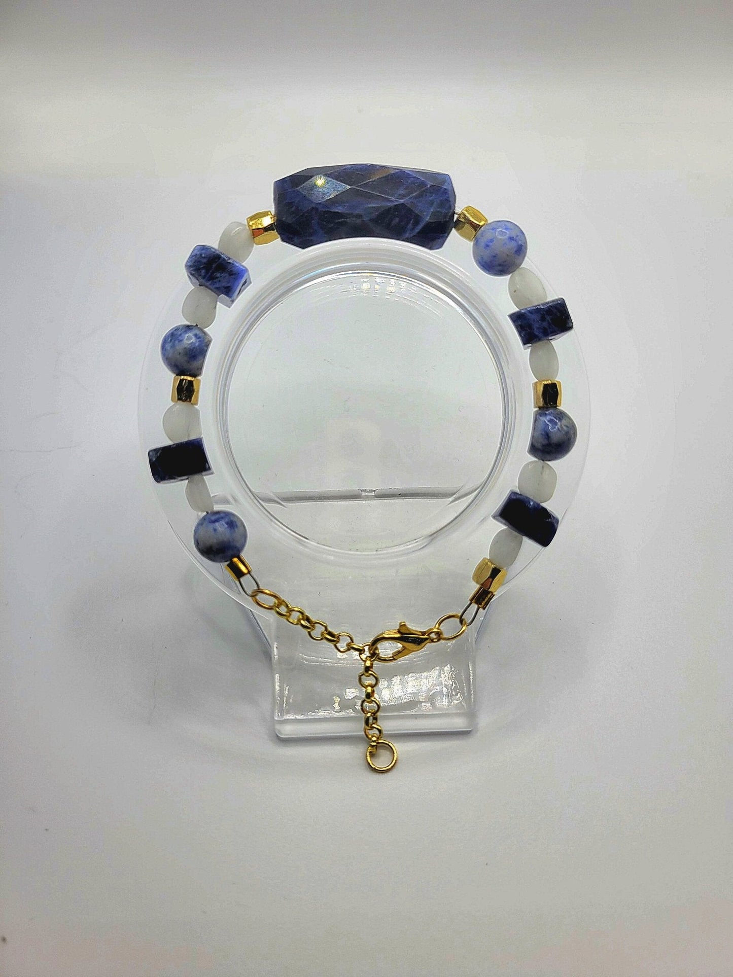 Lapis And Sodalite Bracelet - Strings Handmade