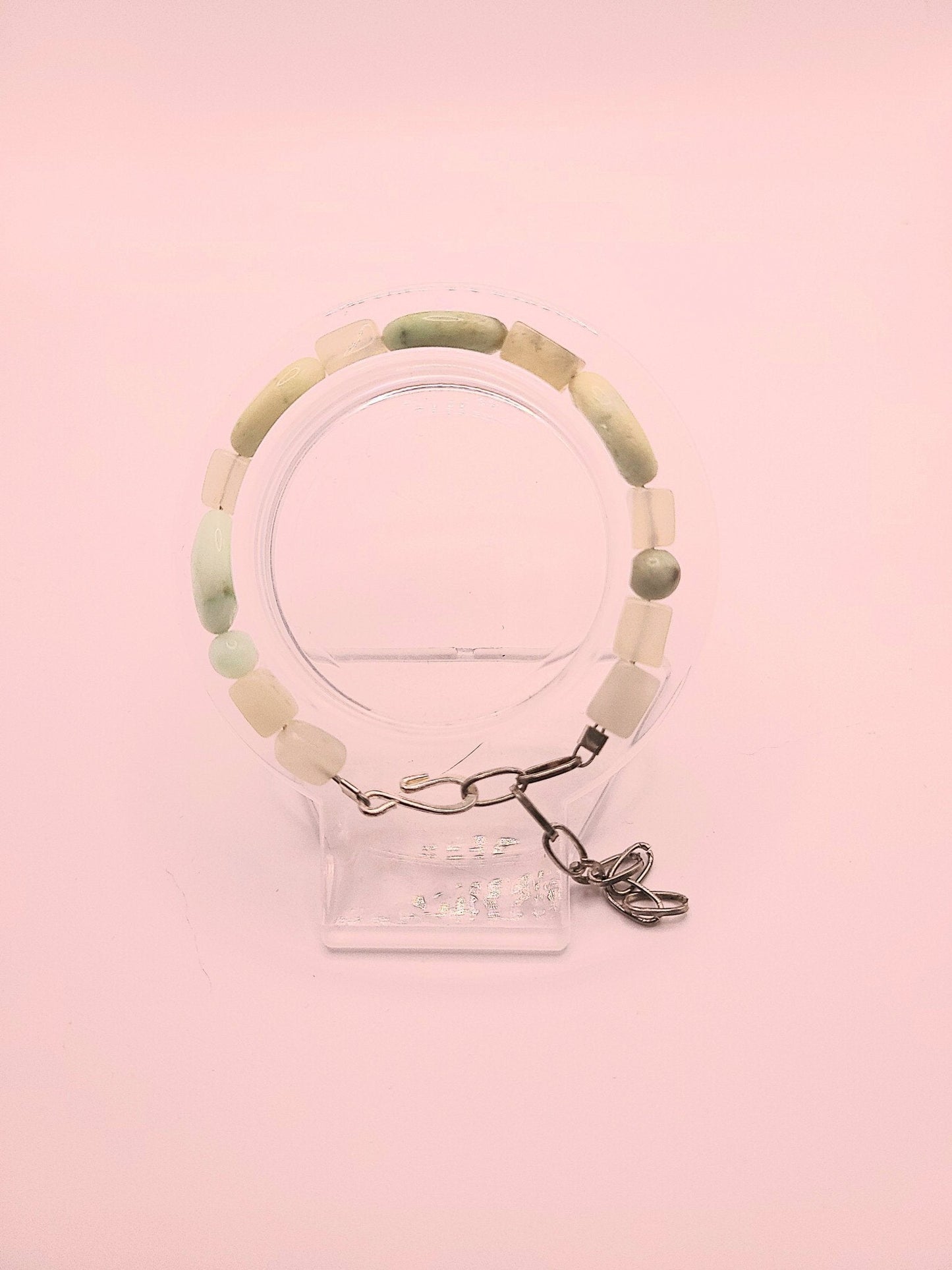 Multi Gemstone Bracelet - Green - Strings Handmade