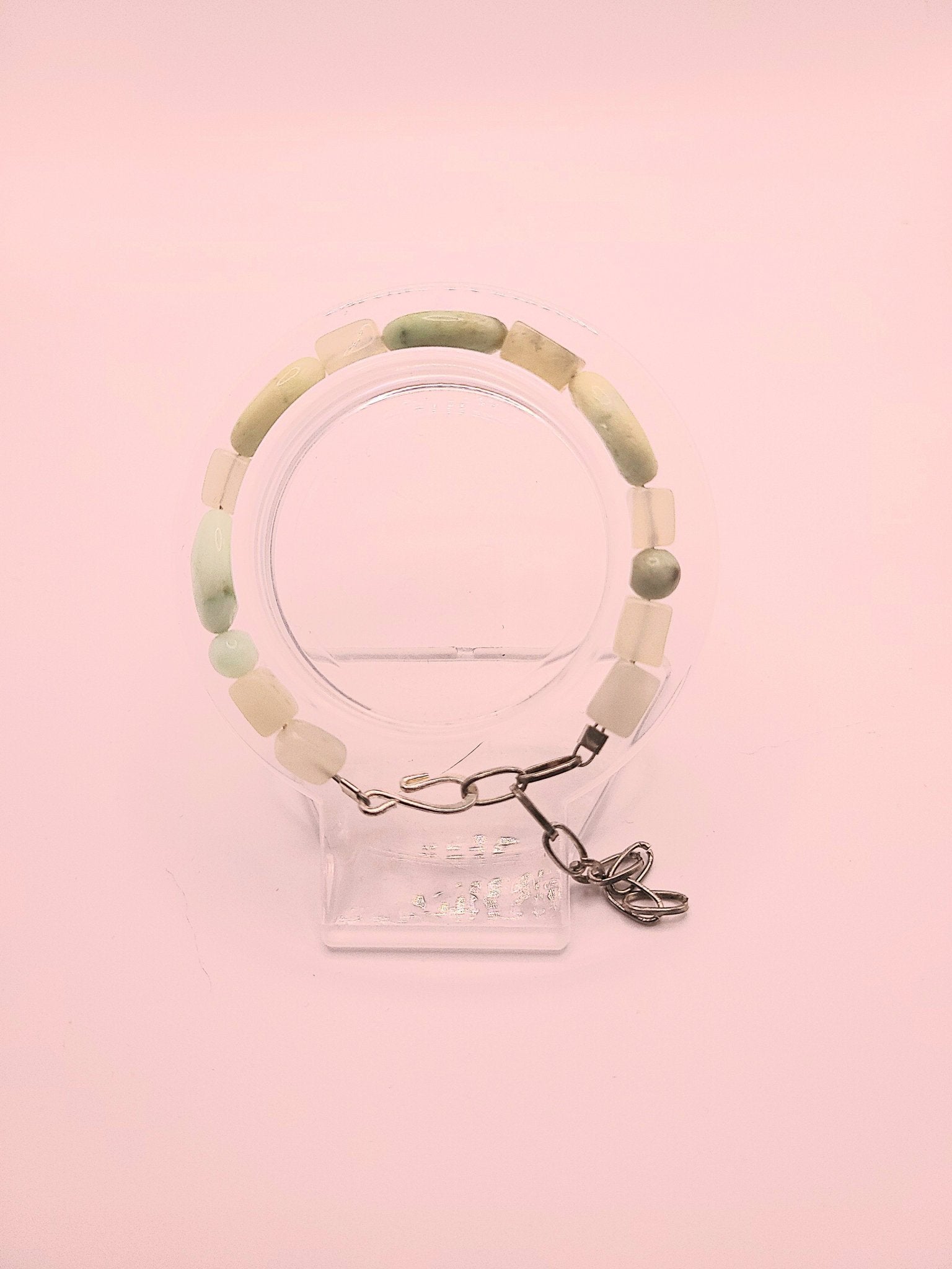 Multi Gemstone Bracelet - Green - Strings Handmade