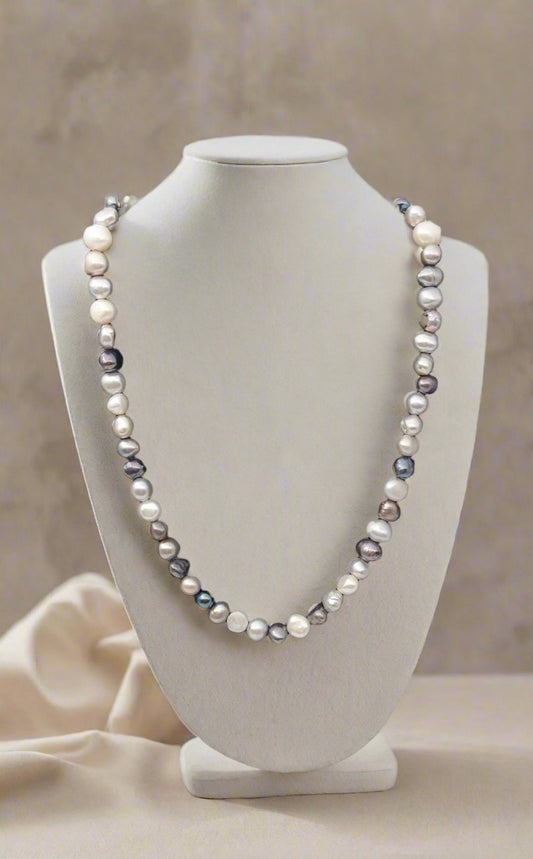 Pearl Necklace - Strings Handmade